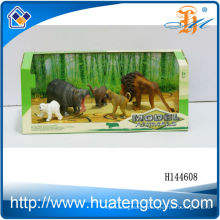 Good promotional gift plastic 3d dinosaurs toy set animals for kids for sale H144528